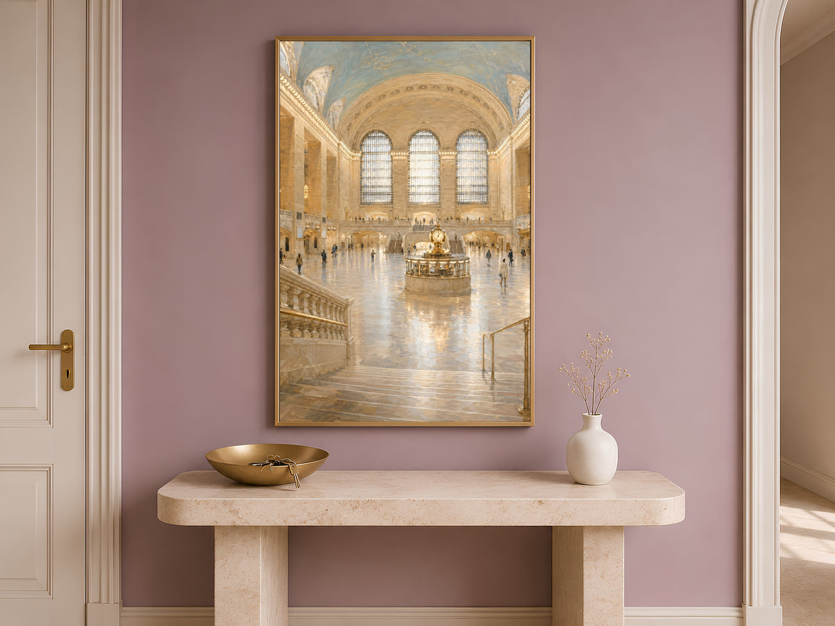 Grand Central Terminal Print, NYC Architecture Wall Art - Digital Download