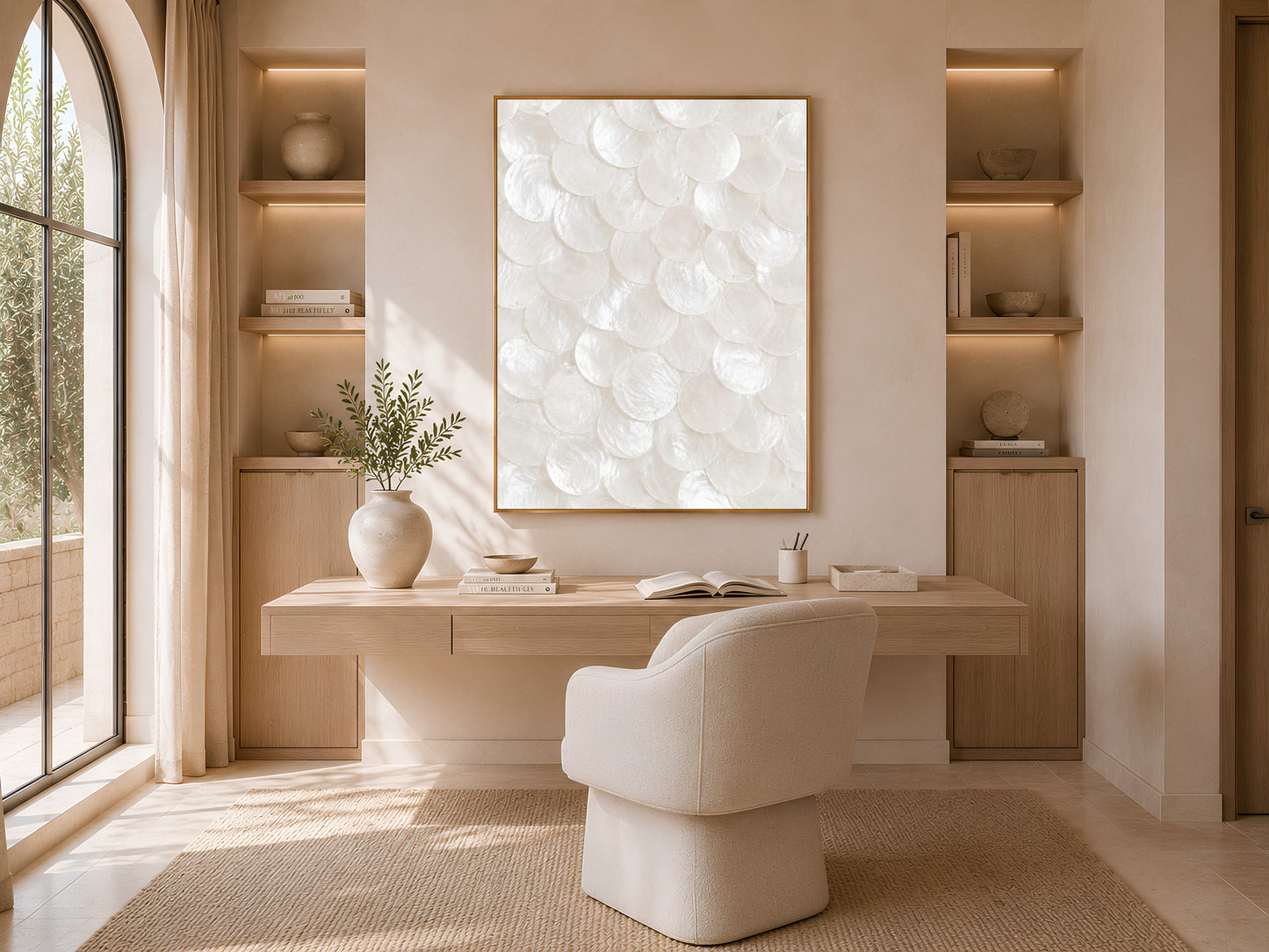 Capiz Shell Wall Art - Digital Download