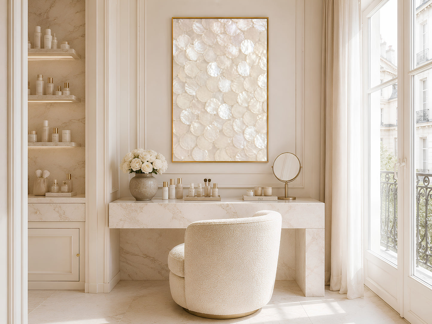 Capiz Shell Wall Art  — Digital Download