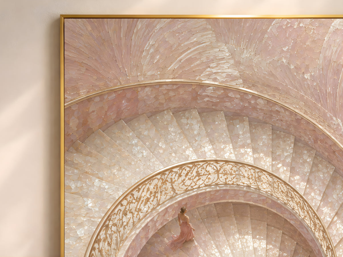 Spiral Staircase Wall Art, Opera Aesthetic Print - Digital Download