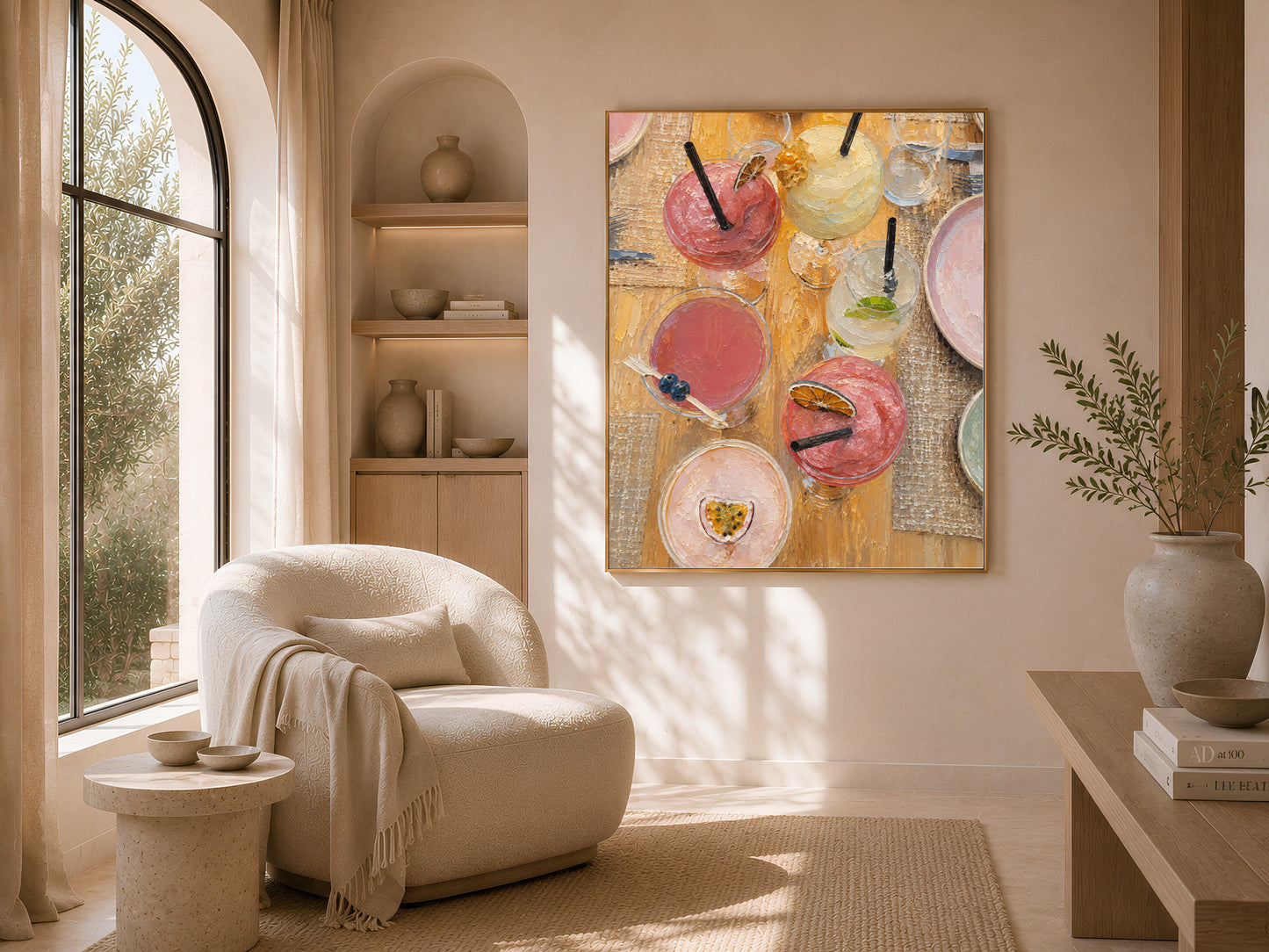 Cocktail Wall Art, Italian Summer Print - Digital Download