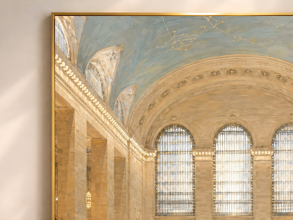 Grand Central Terminal Print, NYC Architecture Wall Art - Digital Download