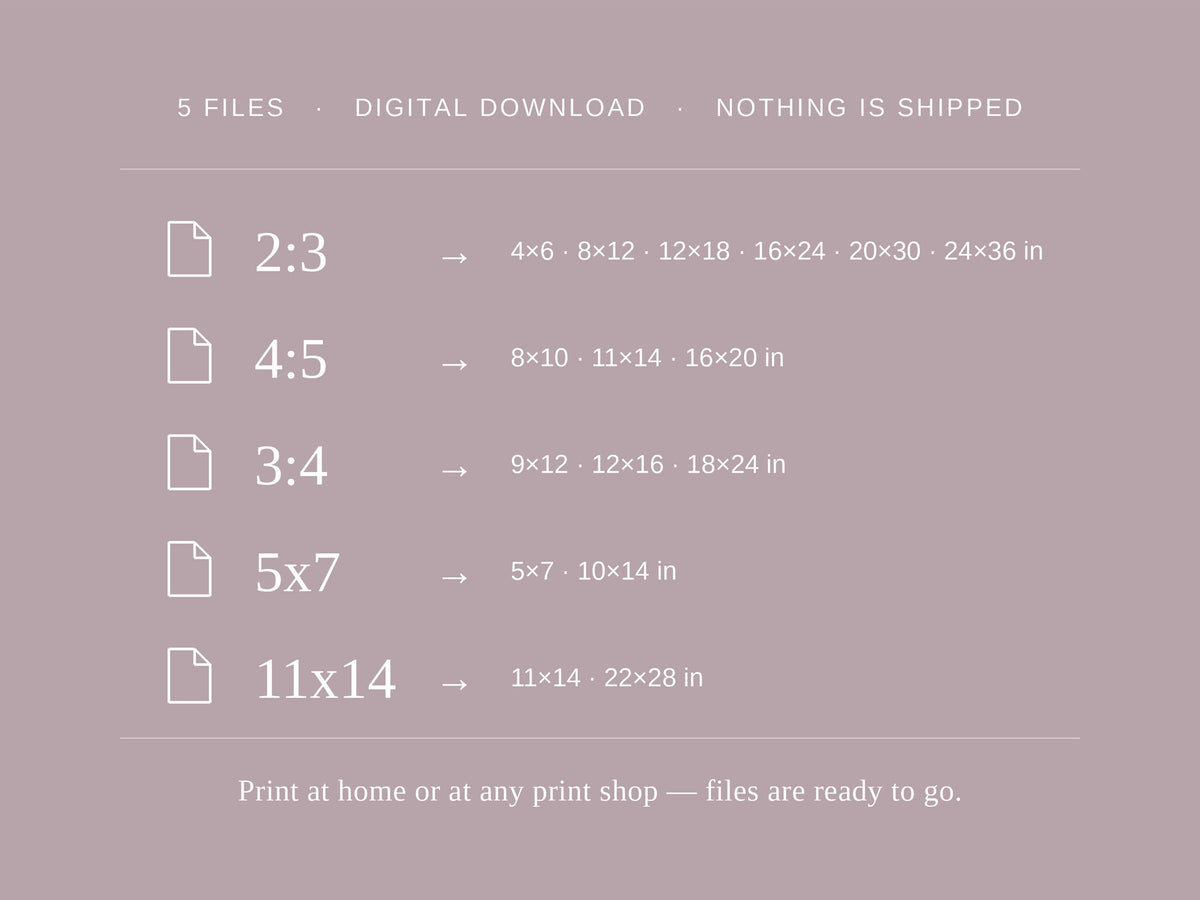 Ice Skating Rink Wall Art, Pink Sky Winter Print - Digital Download