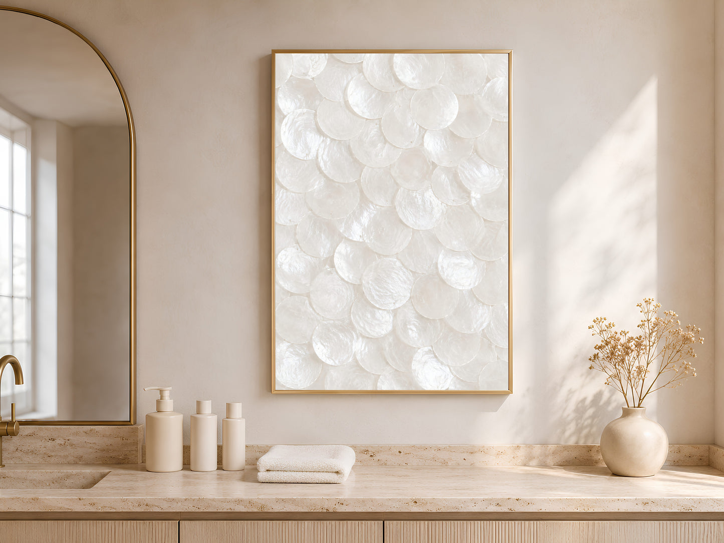 Capiz Shell Wall Art - Digital Download