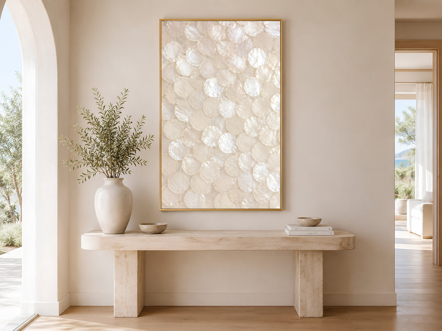 Capiz Shell Wall Art  — Digital Download