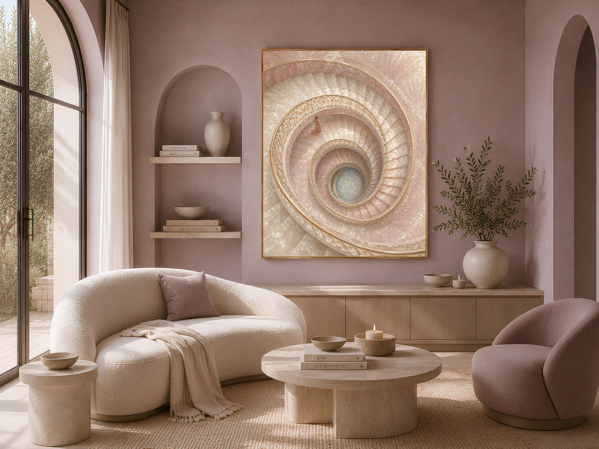 Spiral Staircase Wall Art, Opera Aesthetic Print - Digital Download