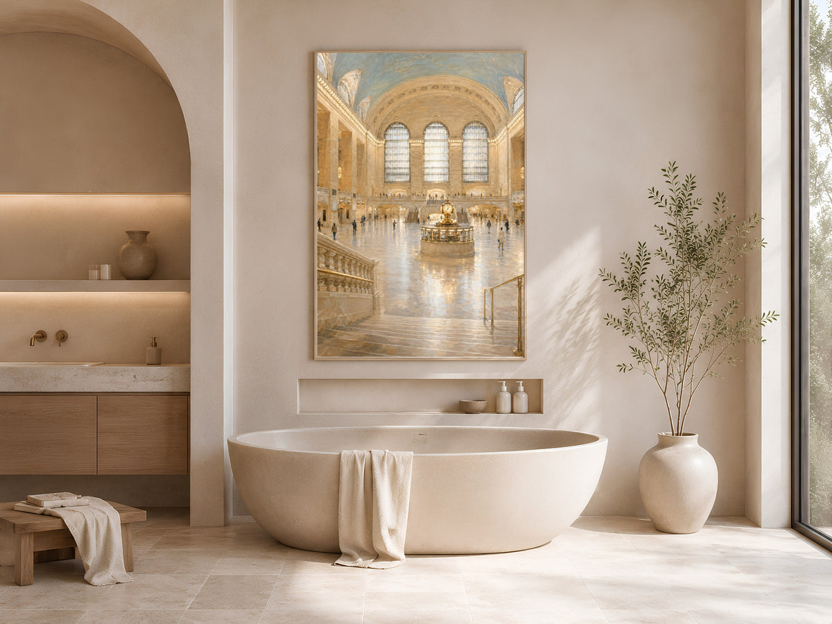 Grand Central Terminal Print, NYC Architecture Wall Art - Digital Download